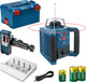 Bosch professional grl 300 hv - rotatielaser - inclusief laserontvanger - oplaadbare batterijen - batterij oplader - l-boxx