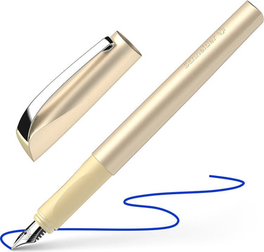 Schneider schrijfwaren schneider – ceod shiny – vulpen – m – licht goud – s-168653
