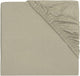 Jollein - hoeslaken jersey 75x95cm - boxmatras - olive green