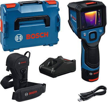 Bosch professional gtc 12v-450-13 - warmtebeeldcamera - inclusief 12v accu - lader - l-boxx