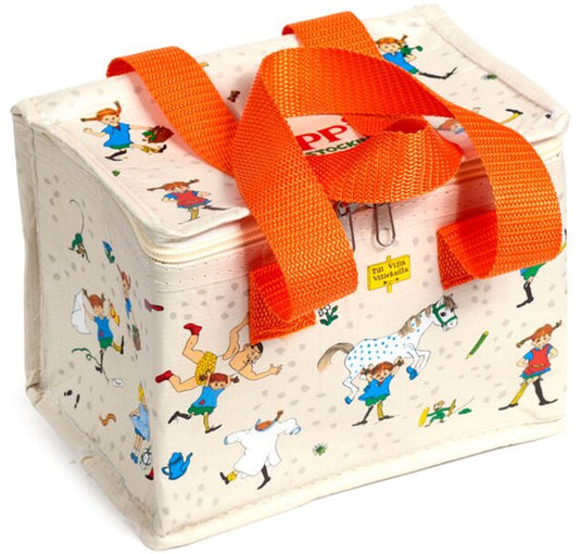Puckator koeltas lunchtas - pippi langkous - rpet duurzaam - 21x13x15,5cm
