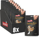 Rosewood calcium bones kip - hondensnack met extra calcium - met kip runderhuid - graanvrij - 8 zakjes à 100g