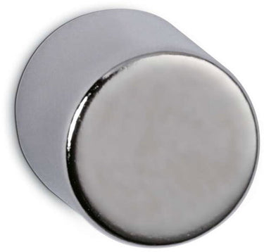 Maul magneet rond 4 stuks 4 kg staal metaal neodymium magnetisch ø 1 x 1 cm zilver