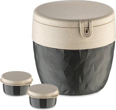 Koziol bento-box-groot-natuur-as-grijs-organic-bio-circular--bentobox-
