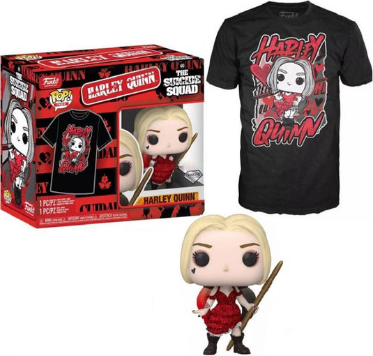 Funko pop! t-shirt box: dc the suicide squad - harley quinn