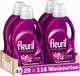 Fleuril color blossom - vloeibaar wasmiddel - gekleurde was - intense geurbeleving - 4x29 wasbeurten - voordeelverpakking