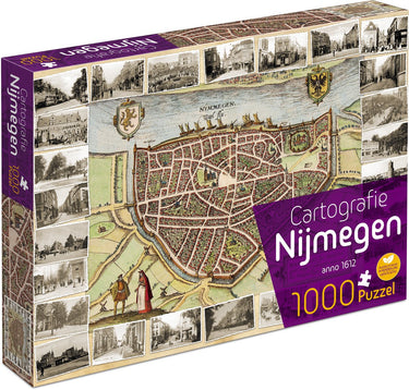 Tucker's fun factory cartografie nijmegen (1000) - legpuzzel