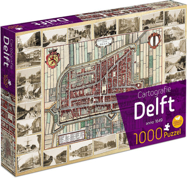 Tucker's fun factory cartografie delft (1000) - legpuzzel