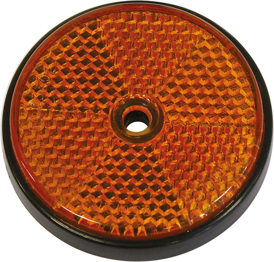 Carpoint reflector rond ø 70mm oranje bulk