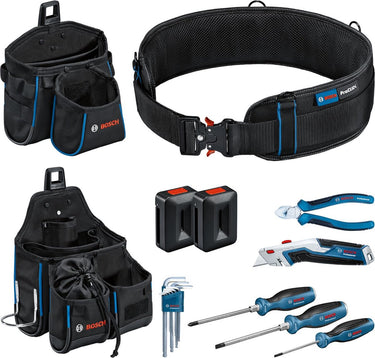 Bosch professional proclick gereedschapsgordel met handgereedschapsset - 1600a02h5c