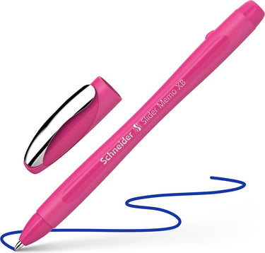 Balpen schneider blauw slider memo xb