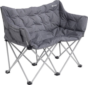 Outwell - campingstoel - 2-zits - sardis - lake - grijs