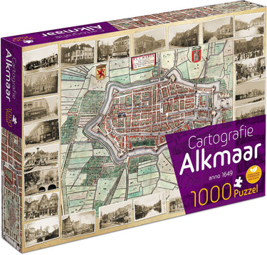 Tucker's fun factory cartografie alkmaar (1000) - legpuzzel