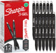Sharpie s-gel | gelpennen | medium punt (0,7 mm) | zwarte inkt | 12 stuks