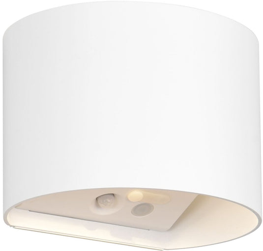 Rl live your light reality genie - wandlamp - wit mat - incl. 2x smd 1 w - bewegingssensor - usb-aansluiting - verlichting omhoog en omlaag - wandmontage - oplaadbaar - rl now - buitenverlichting - ip44