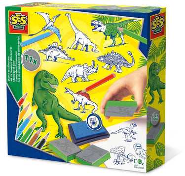 Ses creative ses stempelset dino