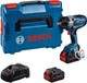 Bosch professional gds 18v-1000 slagmoersleutel - biturbo - 1000 nm - 18v - 1 2 - met 2x 18 v (8.0 ah) en lader