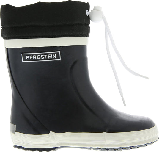 Bergstein winterboot regenlaarzen unisex junior - black - maat 19