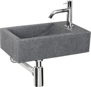 Differnz cheops fonteinset 40x23x1cm grijs