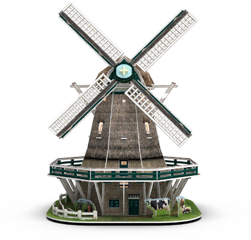 Load image into Gallery viewer, Cubic fun 3d puzzel molen led - 65st.
