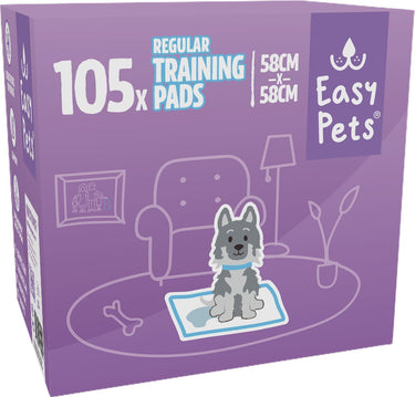 Easypets puppy training pads lavender