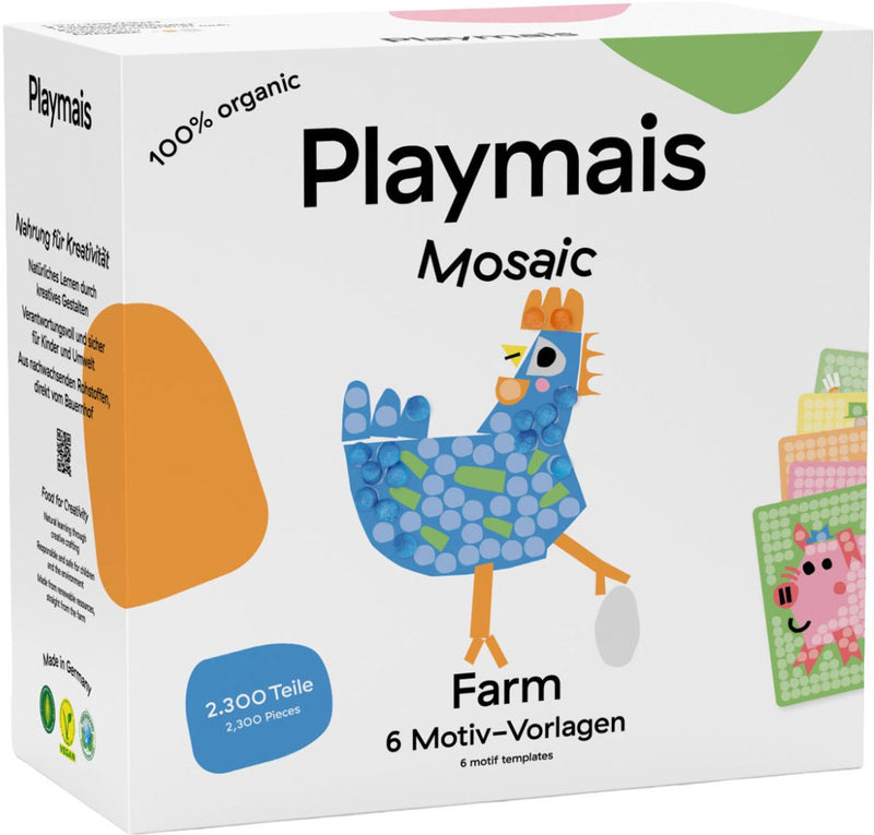 Load image into Gallery viewer, Playmais mosaic boerderij - 2300 stukjes
