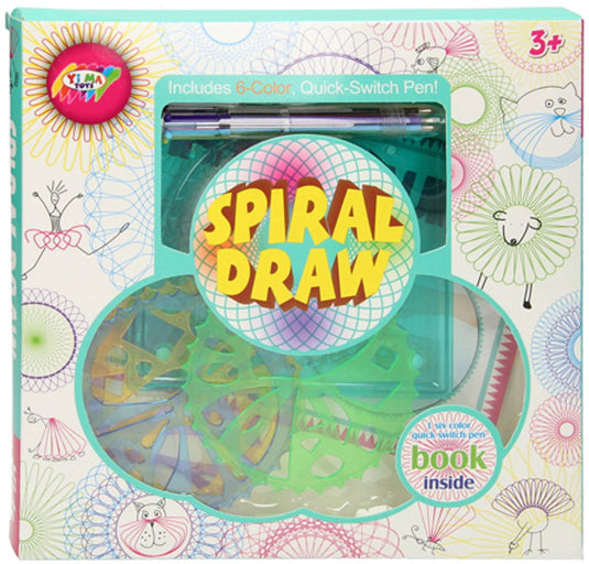 Lobbes spiraal tekenset, 7dlg.