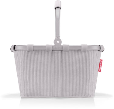Reisenthel carrybag boodschappenmand maat xs - 5l - cord lichtgrijs