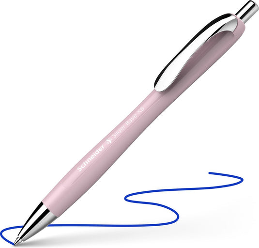 Schneider schrijfwaren schneider balpen - slider rave - penpunt xb - pearl - s-132519