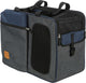 Trixie tara honden rugzak - grijs blauw - tot 7 kg - 25 x 38 x 50 cm