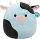 Squishmallows - cillian - blue and black cow 50cm pluche