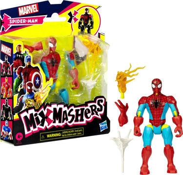 Hasbro mixmashers marvel spider-man - mix match actiefiguur - 4+ jaar
