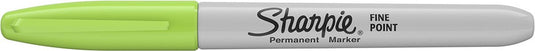 Sharpie fine point - permanent marker - 1mm - lime green