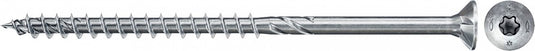 Fischer spaanplaatschroef powerfast ii 3,5x35 tx verzonken kop deeldraad blauw verzinkt (200)