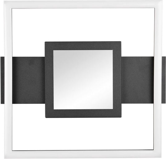 Rl live your light reality wheeler - plafondlamp - zwart mat - incl. 1x smd 16 w - plafondbevestiging - wandmontage - niet geschikt voor externe dimmer
