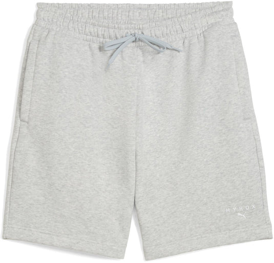 Puma sport shorts unisex x hyrox sweat short 527160 light gray heather-xl