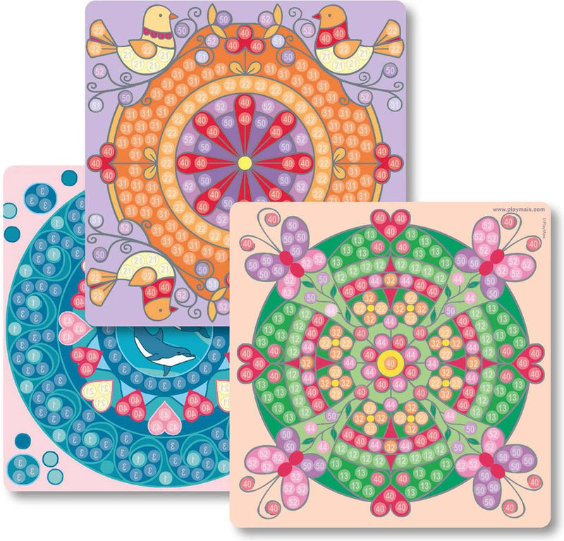 Load image into Gallery viewer, Playmais mosaic kaarten versieren trendy mandala

