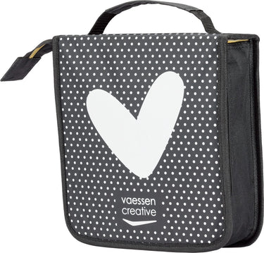 Vaessen creative opbergtas 26 x 26 x 6 cm - snijmallen, embossing folders en clear stamps