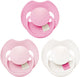 Difrax lovi fopspeen dynamisch - prime - 6 tot 18 maanden - roze - 3 stuks