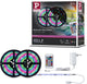 Paulmann simpled led strip 10 meter rgb motion - plug play set - 17w - 12v - wit - kunststof