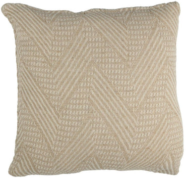 Arti casa sierkussen - 45x45 cm - decoratief kussen - zacht en comfortabel - voor bank en bed - beige