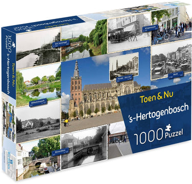 Tucker's fun factory toen nu puzzel - s-hertogenbosch (door fotograaf robert mulder) - 1000 stukjes - legpuzzels