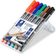 Staedtler lumocolor permanent universele pen m 317 - box 6 kleuren
