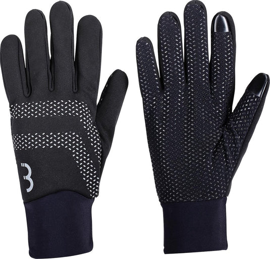 Bbb cycling raceshield wb 2.0 fietshandschoenen - winddichte wielrenhandschoenen heren dames - thermo sporthandschoenen - touchscreen - zwart - maat xxxl - bwg-33
