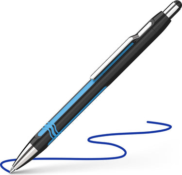 Schneider schrijfwaren schneider balpen - epsilon touch - zwart blauw - styluspen - s-138601