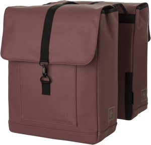 Fastrider jaxx ii dubbele fietstas trend mahogany brown