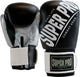 Super pro combat gear (kick)bokshandschoenen rebel zwart grijs wit 16oz