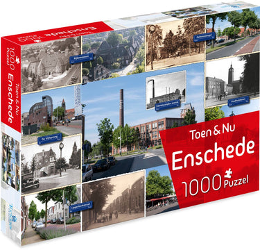 Tucker's fun factory toen nu puzzel - enschede (door fotograaf robert mulder) - 1000 stukjes - legpuzzels