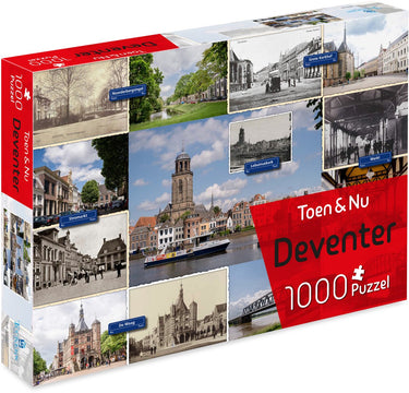 Tucker's fun factory toen nu puzzel - deventer (door fotograaf robert mulder) - 1000 stukjes - legpuzzels
