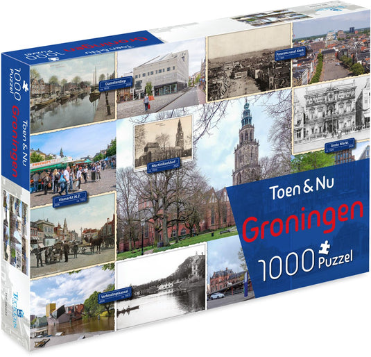 Tucker's fun factory toen nu puzzel - groningen (door fotograaf robert mulder) - 1000 stukjes - legpuzzels